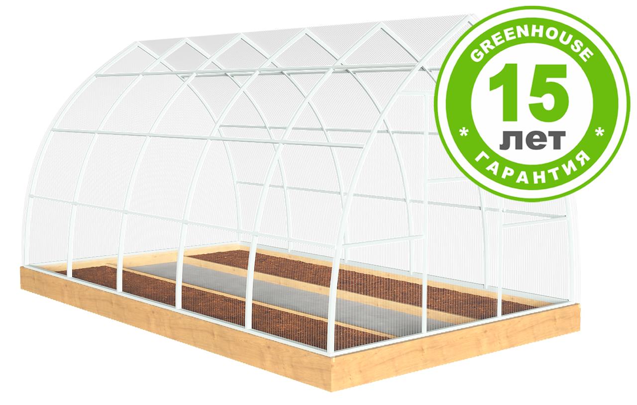 Поликарбонат GREENHOUSE-nano - гарантия 10 лет